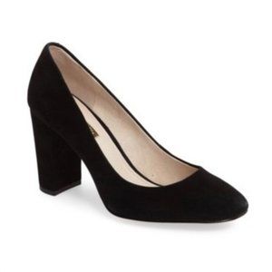 Louise et Cie Jianna Black Suede Pump Heel 10M